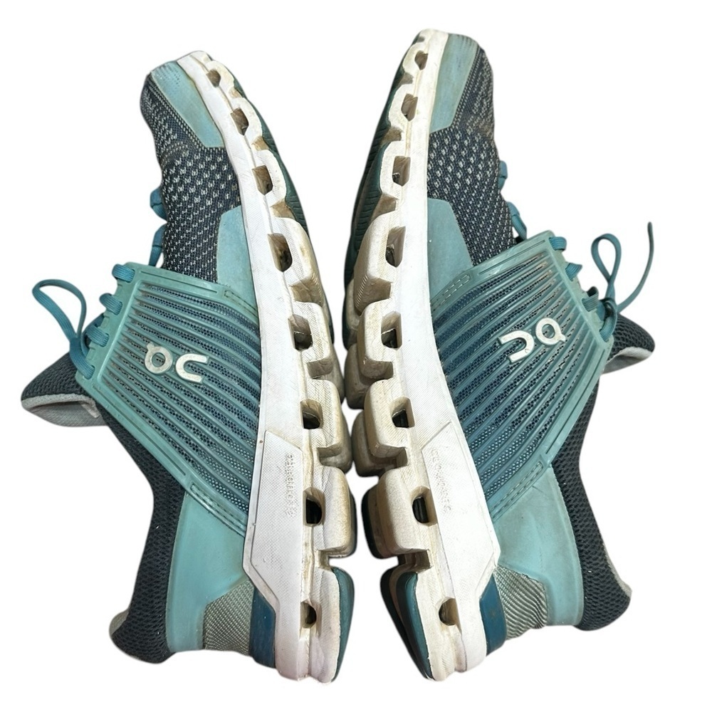 ON Running Teal/Storm Cloudswift Running Athletic Shoes Size 6.5 Womens